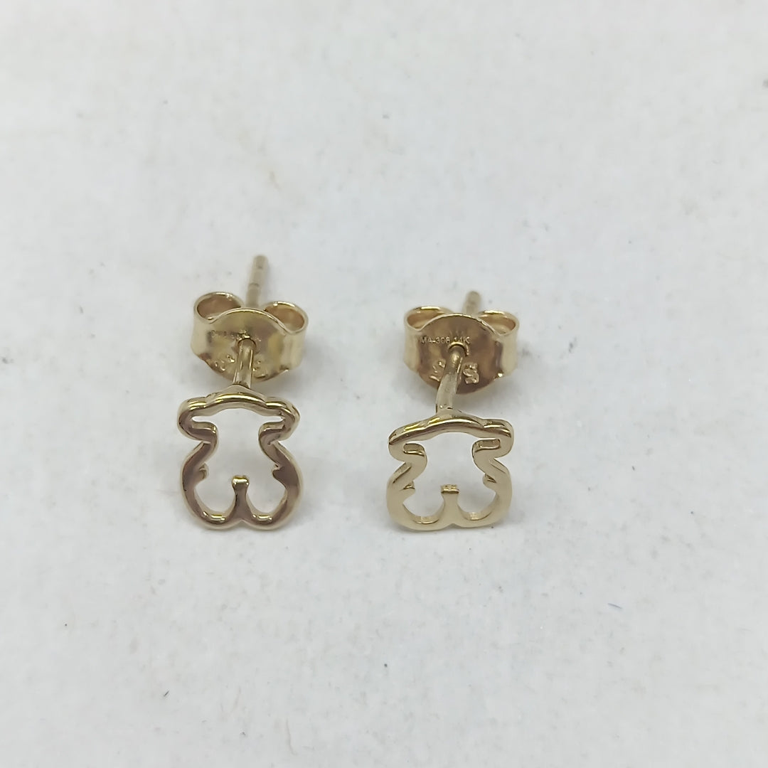 BROQUELES ORO 14K 0.8 (NUEVO)