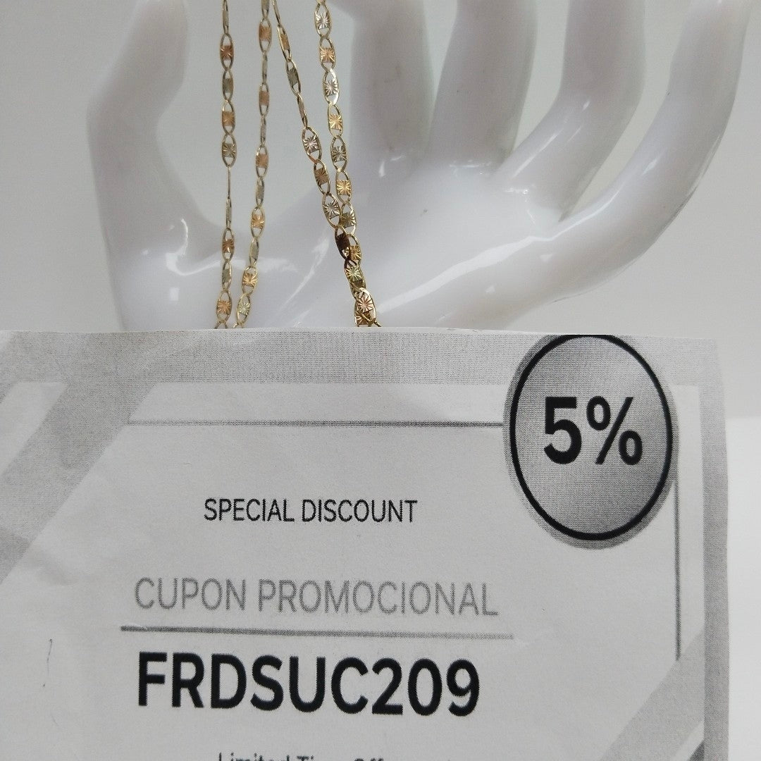 CADENA ORO 10 K 3,90 GRMS (SEMINUEVO)