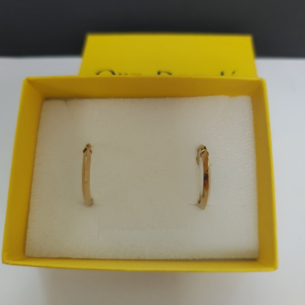 ARRACADAS PAR ORO 14 K 1.2 GRMS (SEMINUEVO)