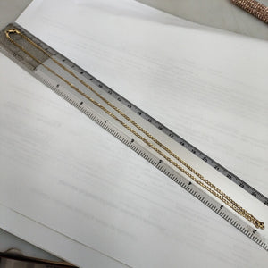 CADENA ORO 14 K 1.7 GRMS (SEMINUEVO)