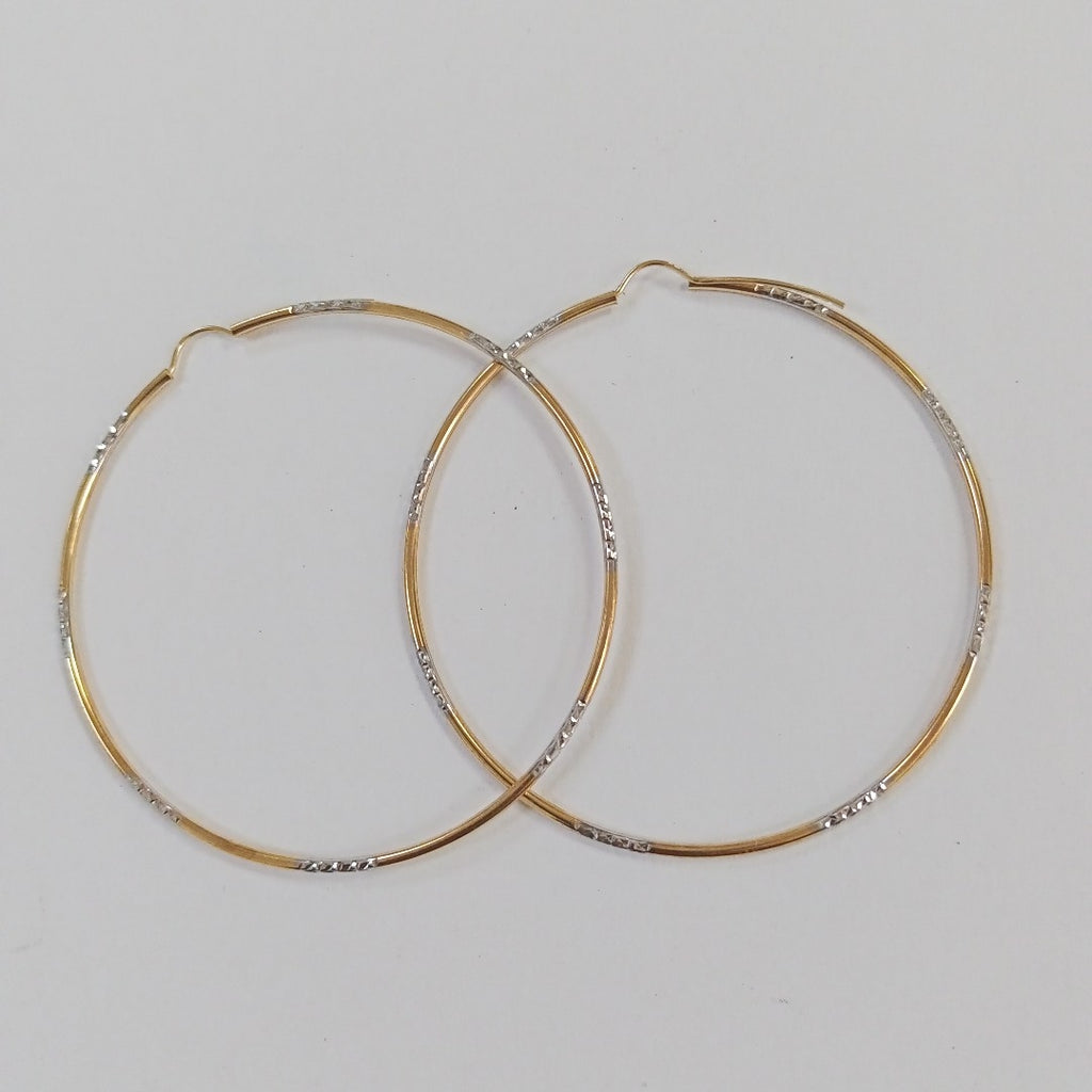 ARRACADAS PAR ORO 14 K 2.7 GRMS (SEMINUEVO)