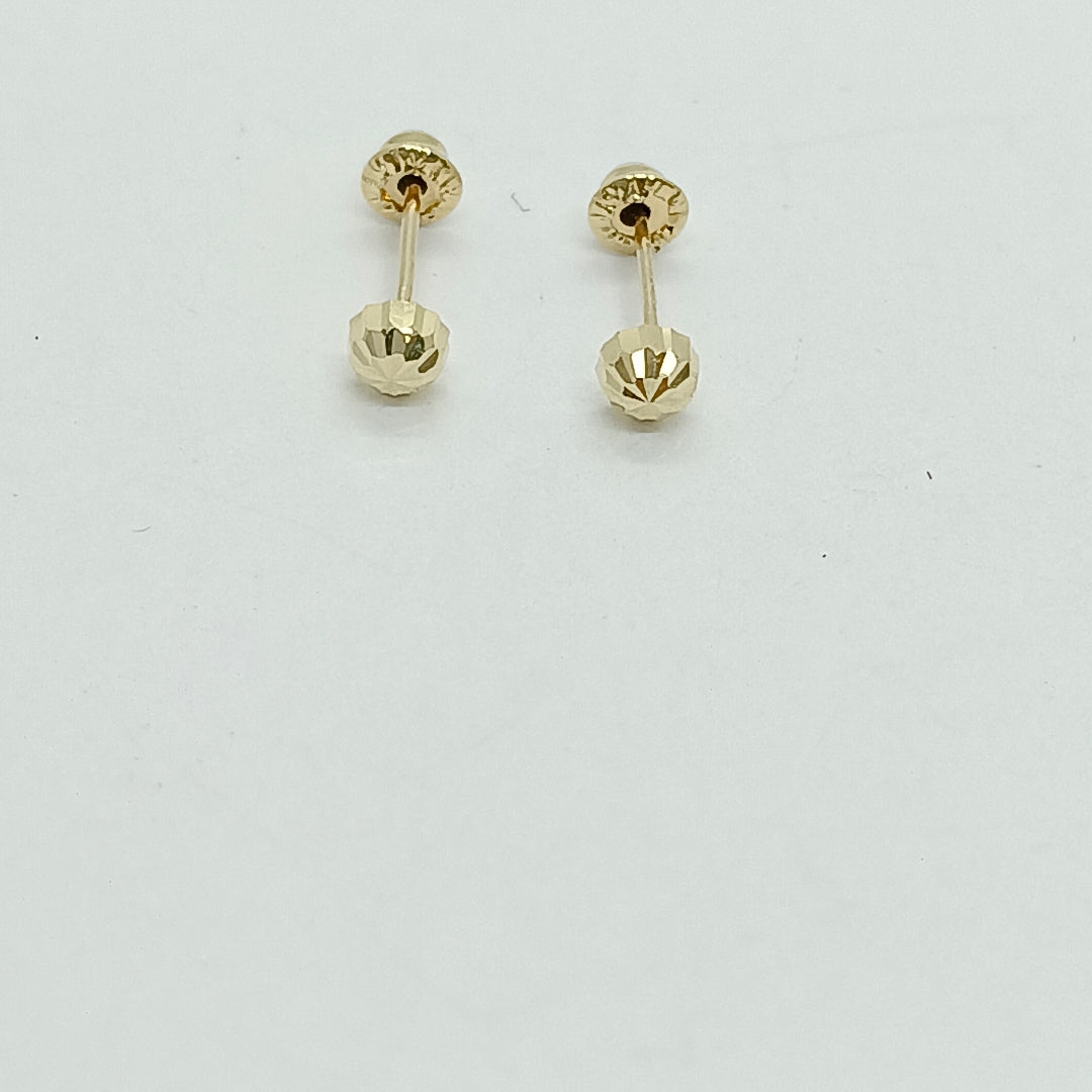 BROQUELES BROQUEL FIG HONGO 14K 0.17 GR (NUEVO)