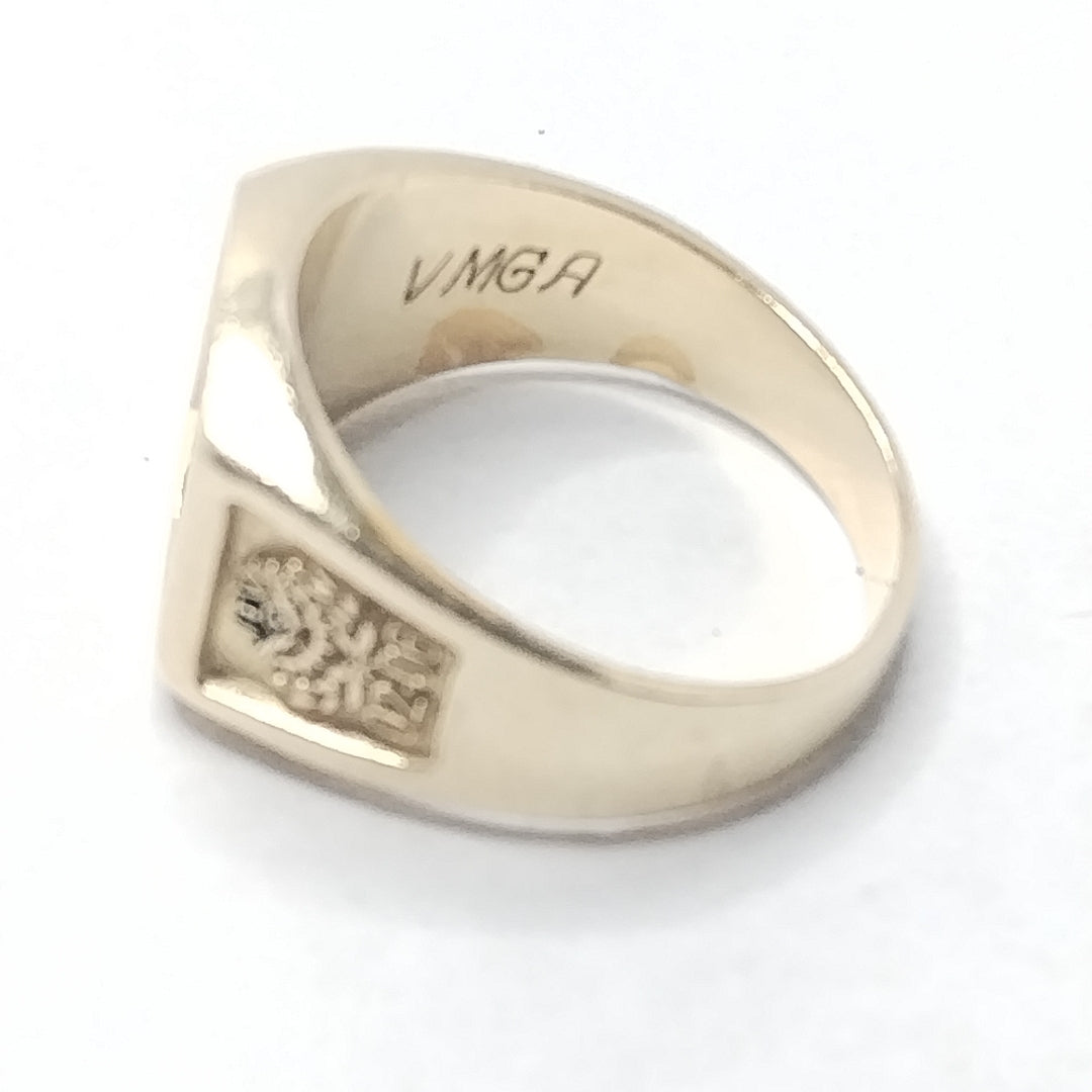 ANILLO DE GRADUACIÓN ORO 14 K 10.8 GRMS (SEMINUEVO)