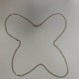 CADENA ORO, ORO COMBINADO 14 K 3.8 GRMS (SEMINUEVO)