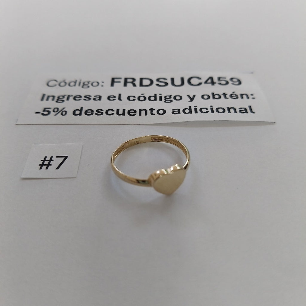 ANILLOS DAMA ORO 14K 1.1 (NUEVO)