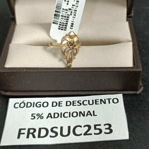 ANILLITO ORO 10 K 1.7 GRMS (SEMINUEVO)