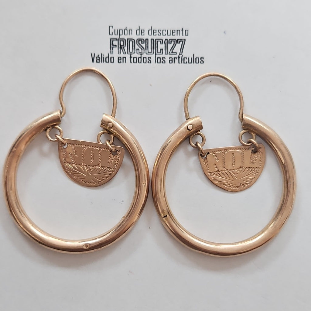 ARRACADAS PAR ORO 8 K 6,20 GRMS (SEMINUEVO)