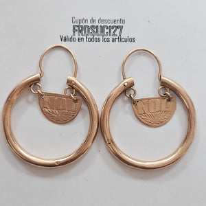 ARRACADAS PAR ORO 8 K 6,20 GRMS (SEMINUEVO)