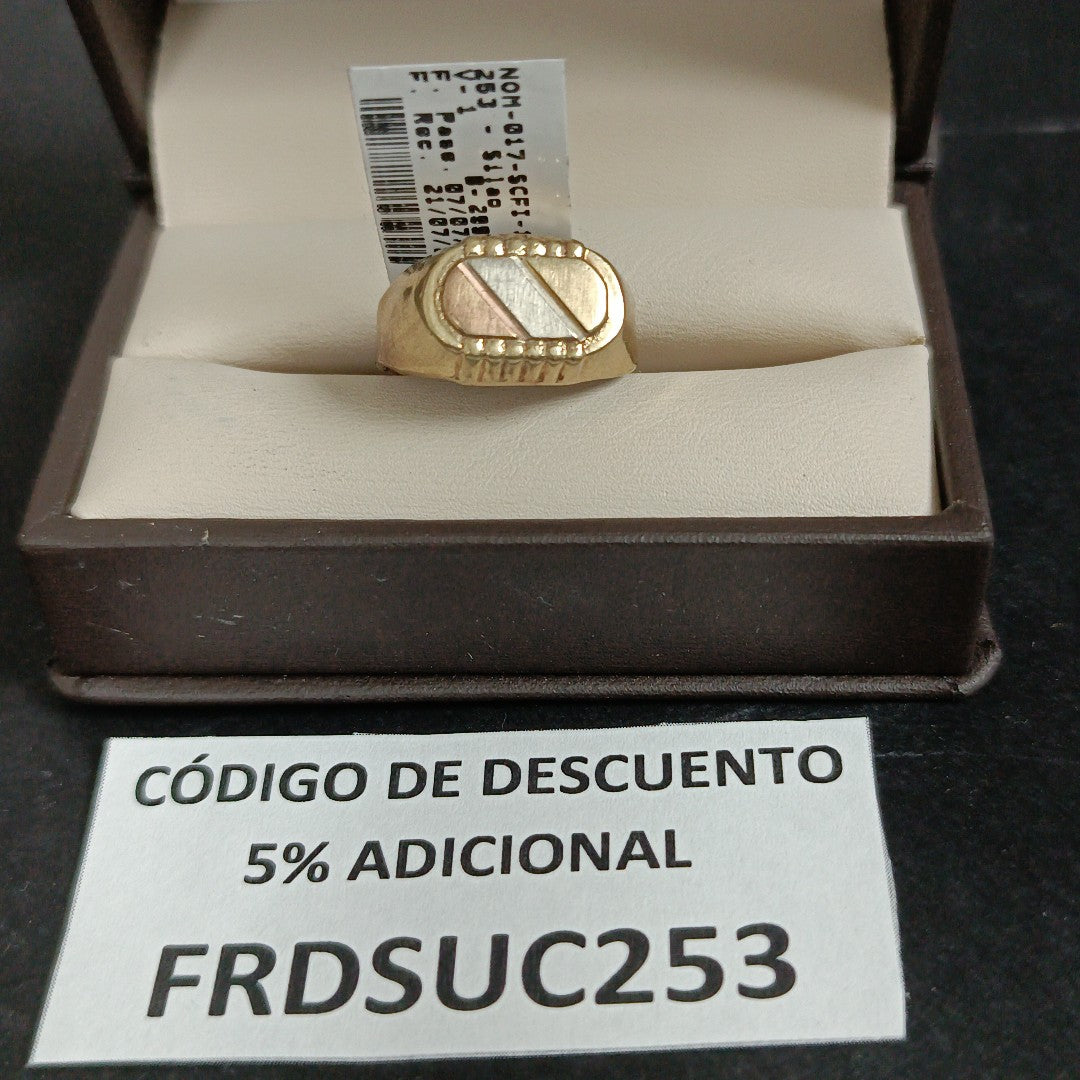 ANILLITO ORO 10 K 3.9 GRMS (SEMINUEVO)