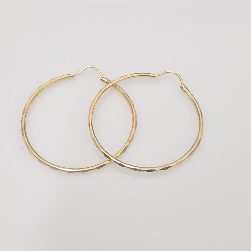 ARRACADAS PAR ORO 14 K 2,10 GRMS (SEMINUEVO)