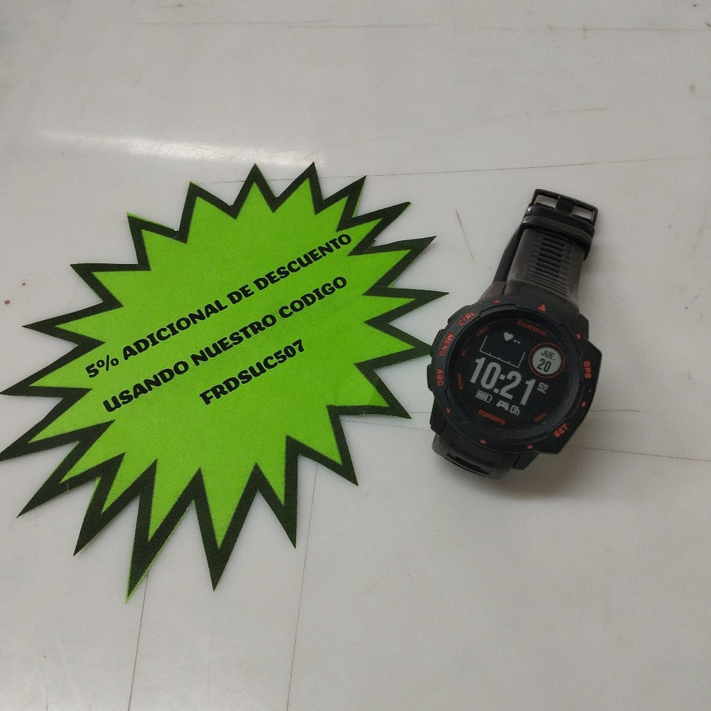 SMARTWATCH GARMIN INSTINCT ESPORTS 45 MM GPS (SEMINUEVO)