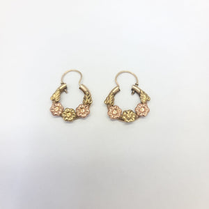 ARRACADAS PAR ORO 8 K 2,60 GRMS (SEMINUEVO)