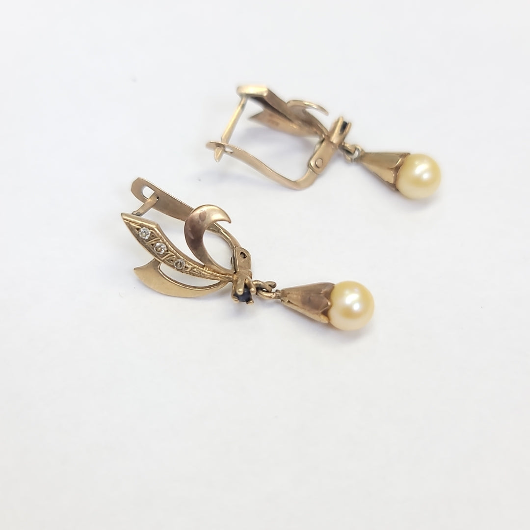 ARETES PAR ORO 8 K 2,50 GRMS (SEMINUEVO)