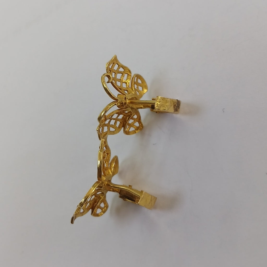 ARETES PAR ORO 18 K 3,20 GRMS (SEMINUEVO)
