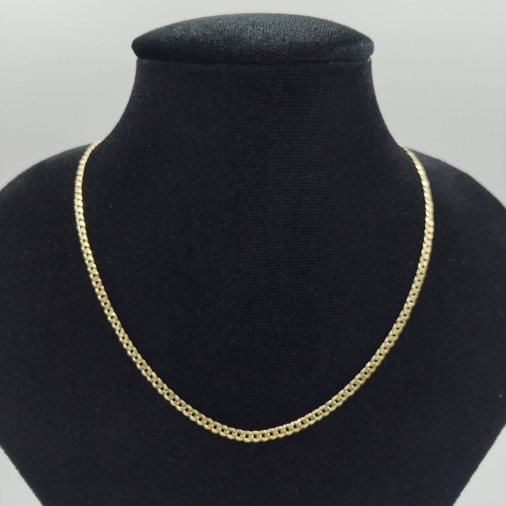 CADENA BARBADA 14K 60 CM 10 GR (NUEVO)