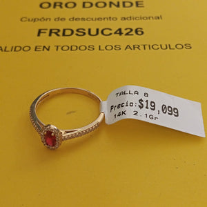 ANILLOS DAMA ORO 14K 2.1 (NUEVO)