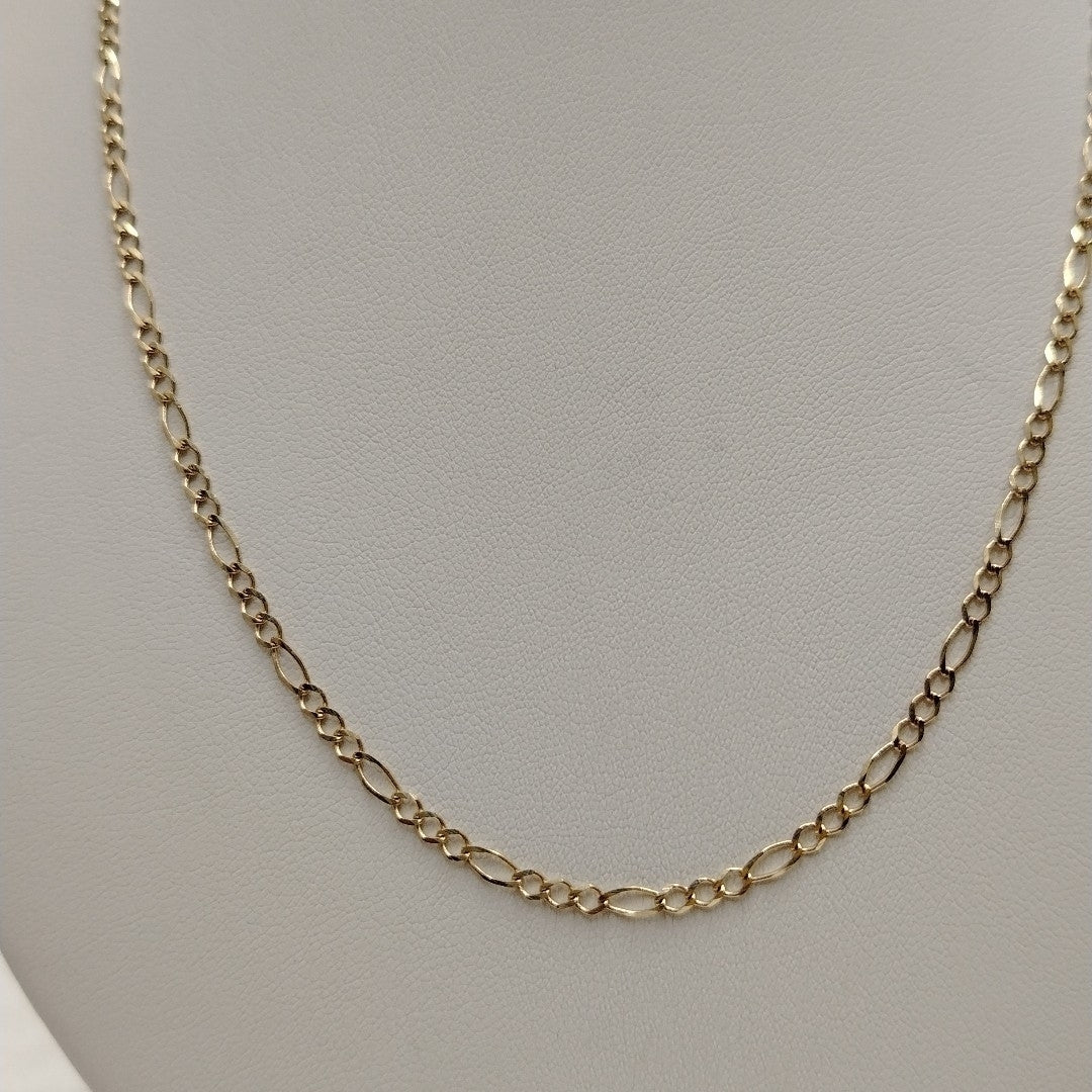 CADENAS TEJIDO 3X1 ORO 10K 50 CM 3.8 GR (NUEVO)