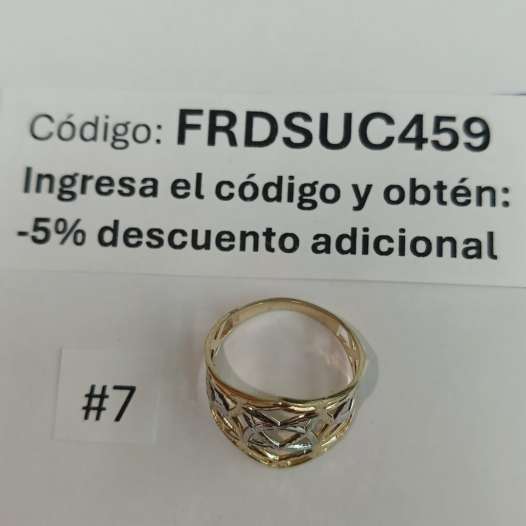 ANILLOS CON ESTRELLA CELTA 14K TALLA 6.5 2.2 GR (NUEVO)