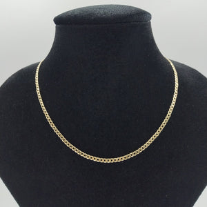 CADENA BARBADA 14K 60 CM 10 GR (NUEVO)
