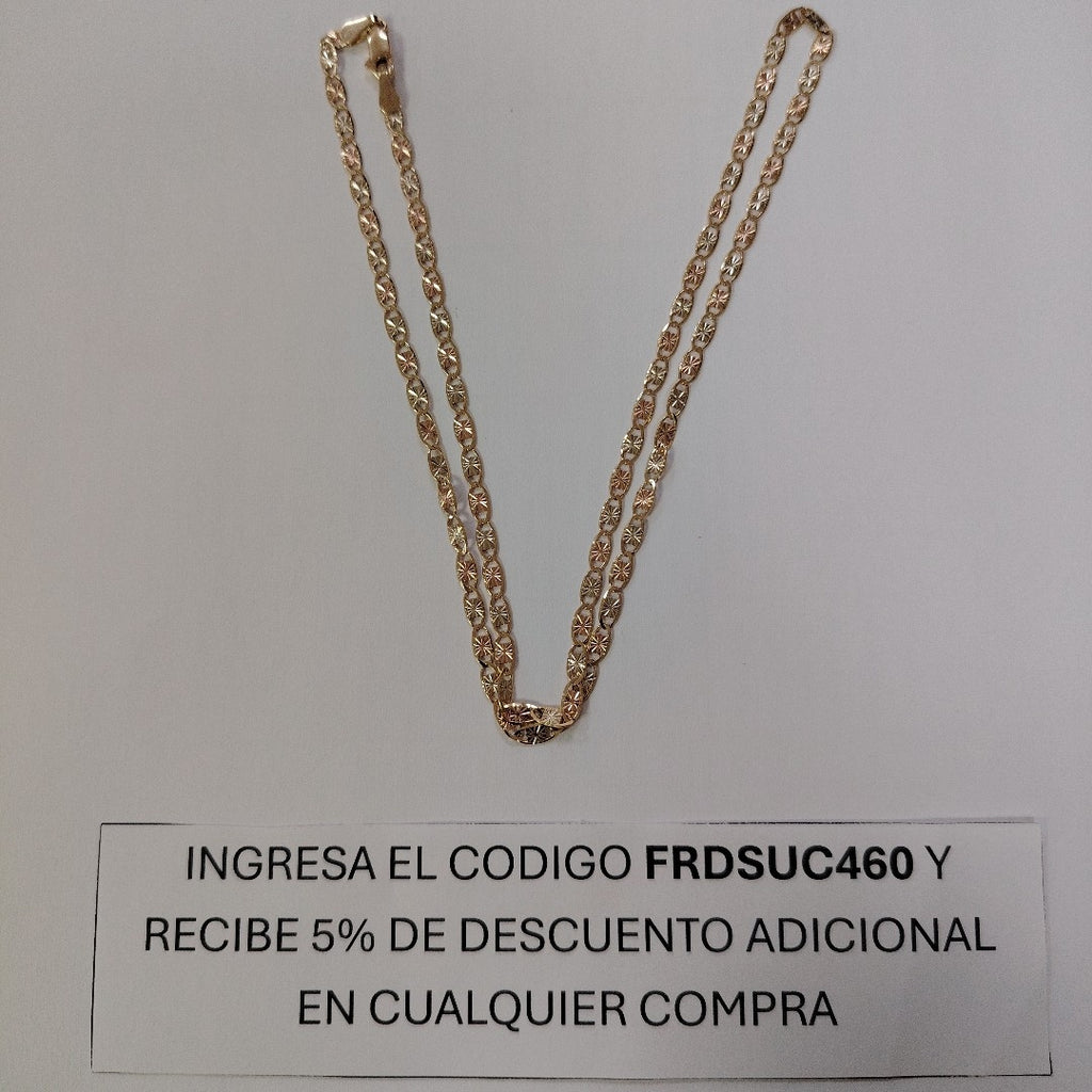 CADENA GUCHI 14K 55 CM 7.9 GR (NUEVO)