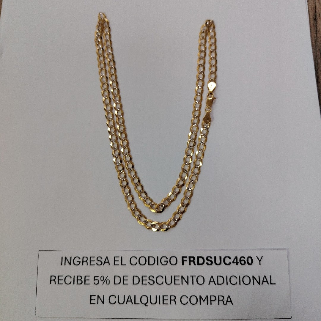 CADENA ESLABONES 14K 60 CM 16.9 GR (NUEVO)