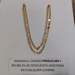 CADENA ESLABONES 14K 60 CM 16.9 GR (NUEVO)