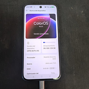 CELULAR OPPO A6 PRO CPH2781 (2025) 256 GB 8 GB RAM