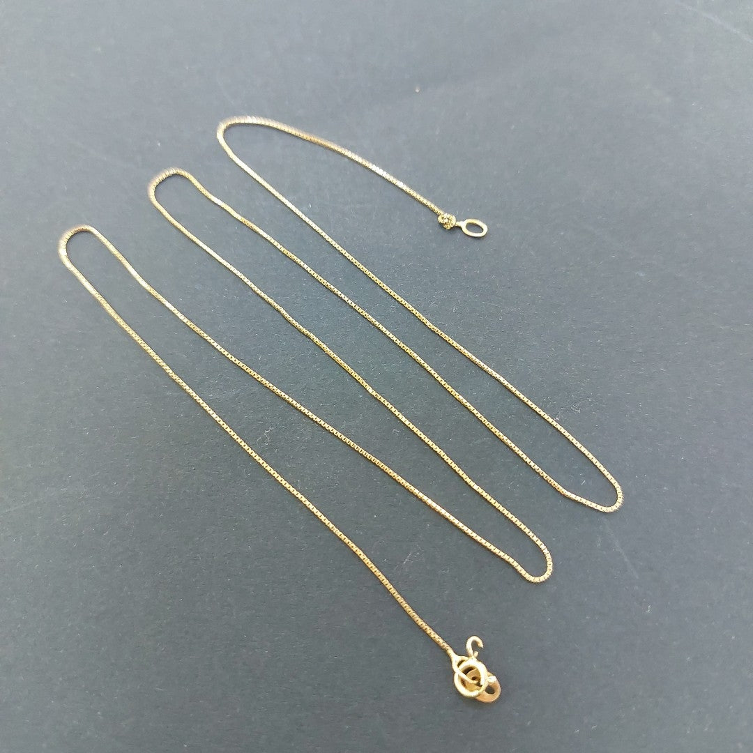CADENA ORO 14 K 1,20 GRMS (SEMINUEVO)