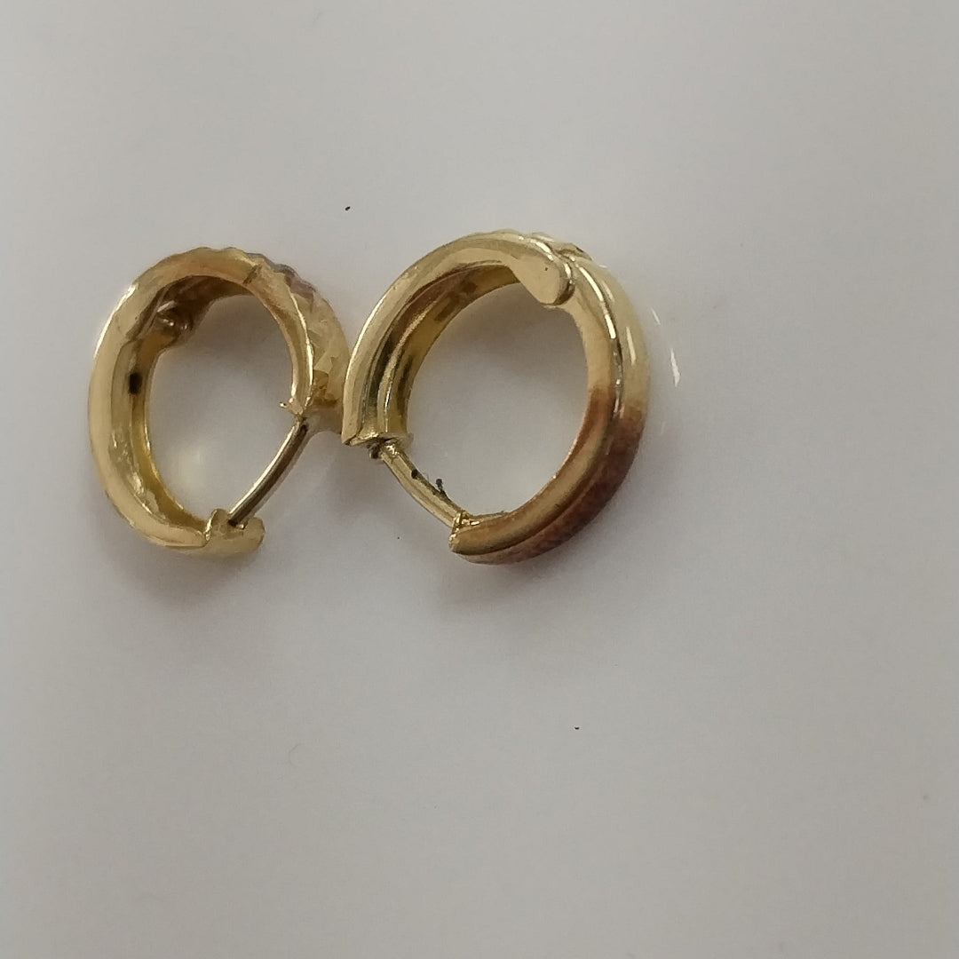 ARRACADAS PAR ORO 10 K 0.9 GRMS (SEMINUEVO)
