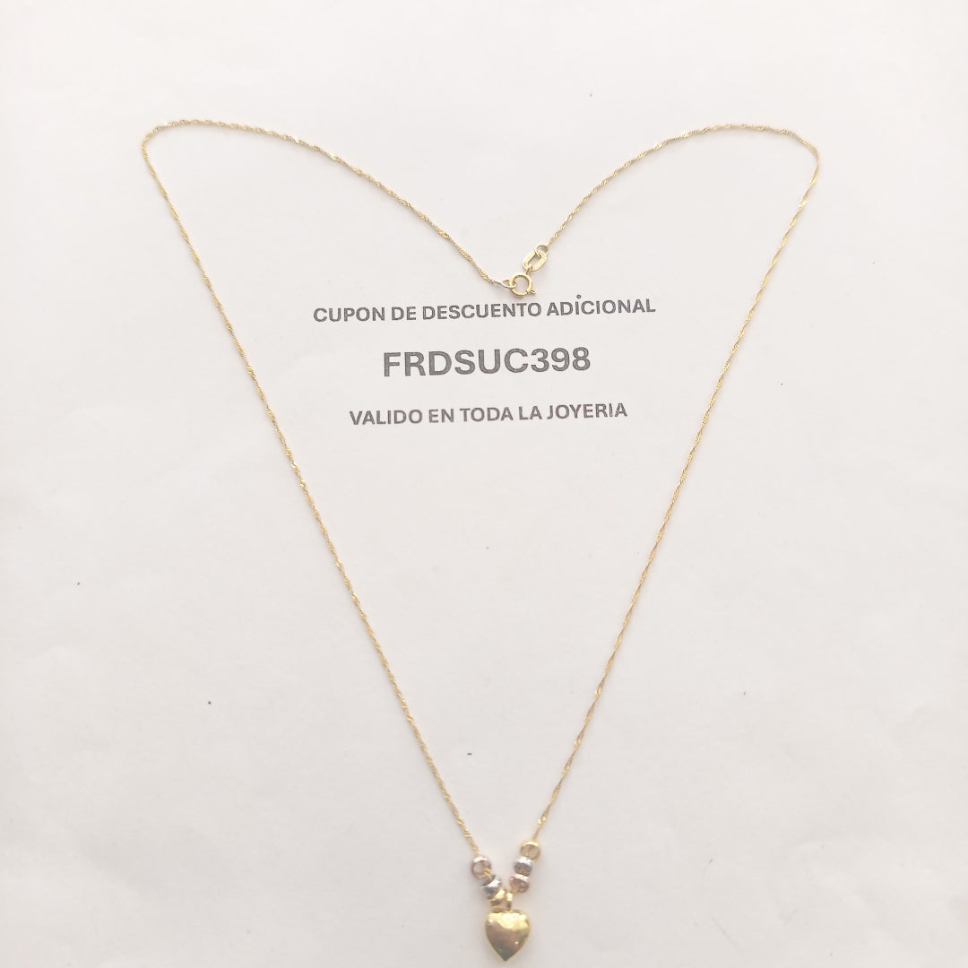GARGANTILLA ORO 10 K 1,30 GRMS (SEMINUEVO)