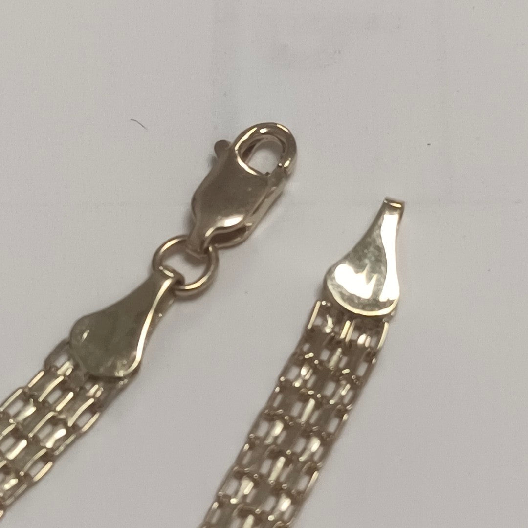 PULSERA ESPECIAL 10K 18 CM 3.8 GR (NUEVO)