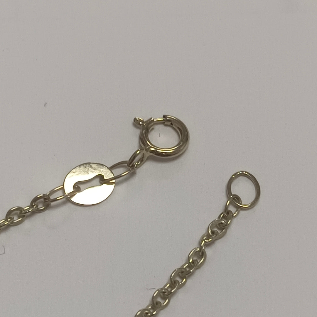 PULSERA ESPECIAL 14K 18 CM 3 GR (NUEVO)