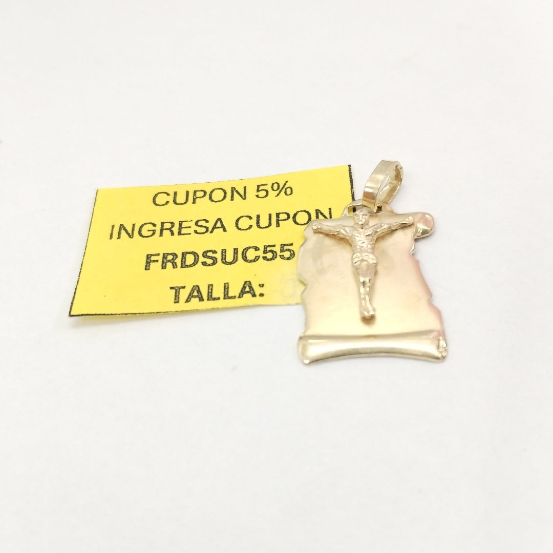MEDALLA RELIGIOSA ORO 14 K 2,70 GRMS (SEMINUEVO)