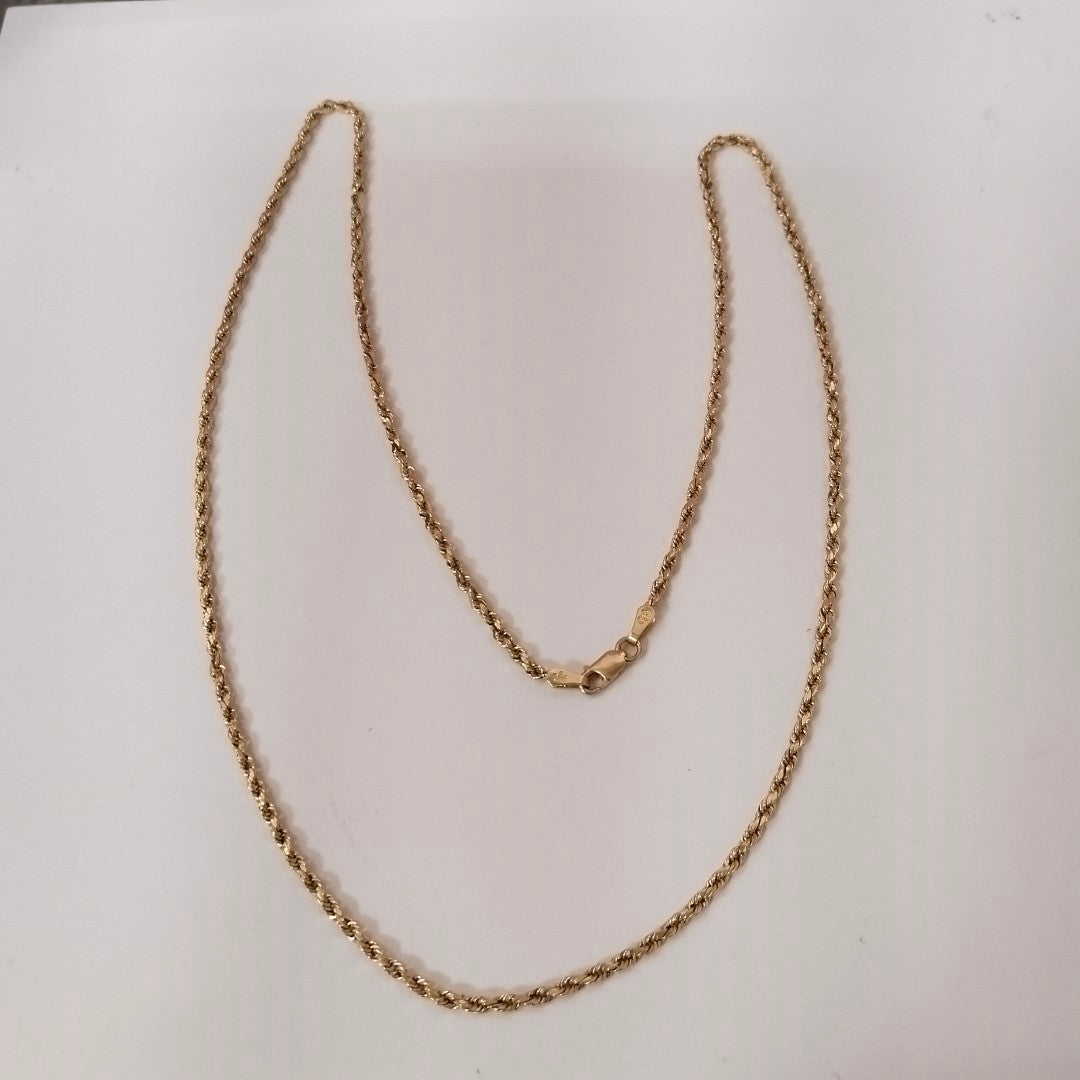 CADENA ORO 10 K 2,90 GRMS (SEMINUEVO)