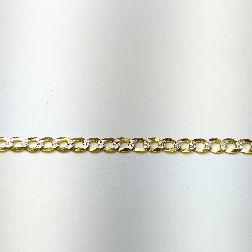 PULSERA BARBADA 14K 21 CM 5.7 GR (NUEVO)