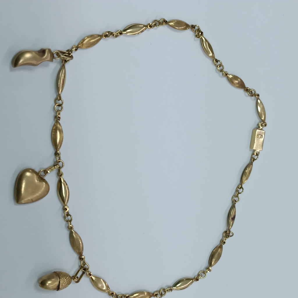 CADENA,DIJE ORO 18 K 17,60 GRMS (SEMINUEVO)