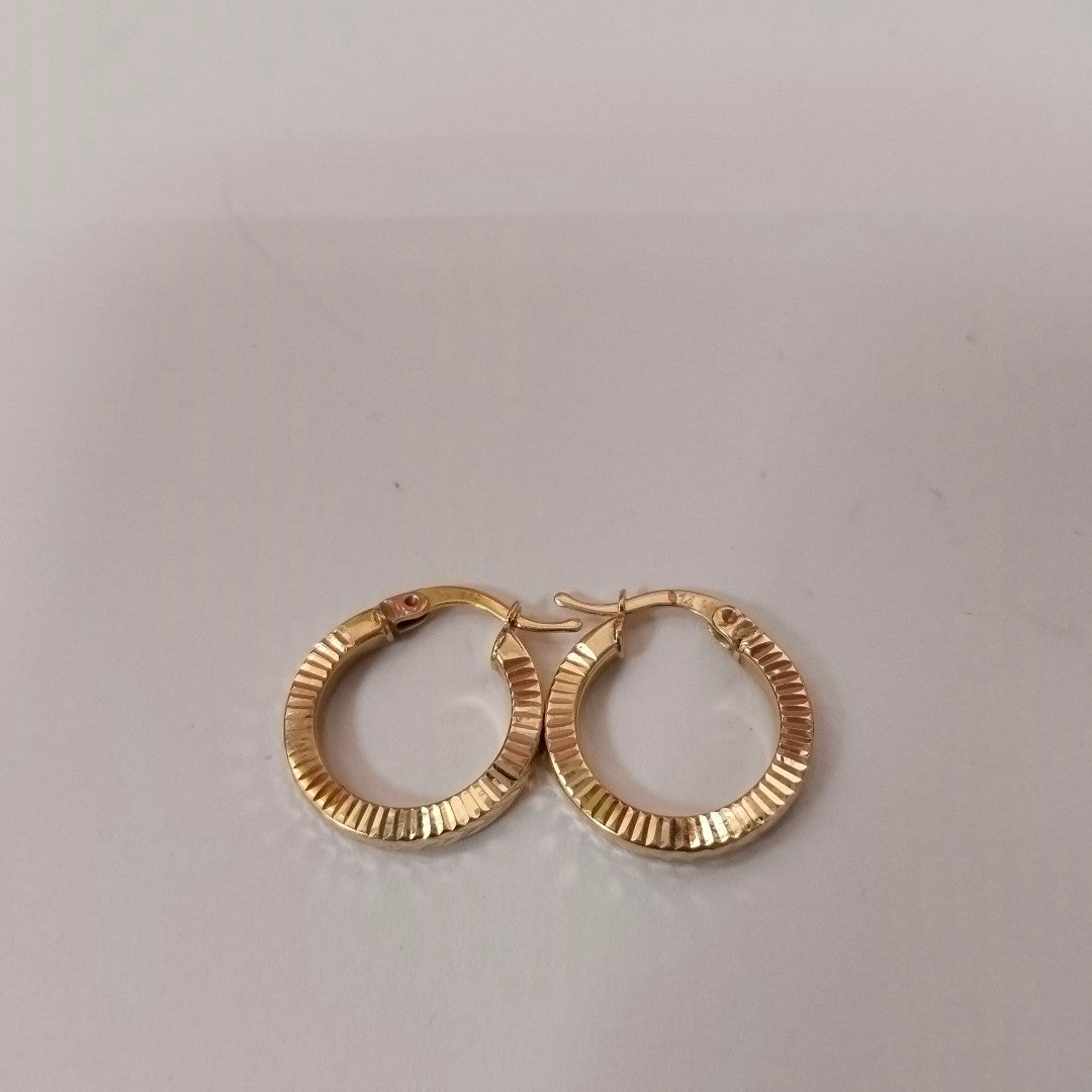 ARRACADAS PAR ORO 14 K 1,80 GRMS (SEMINUEVO)