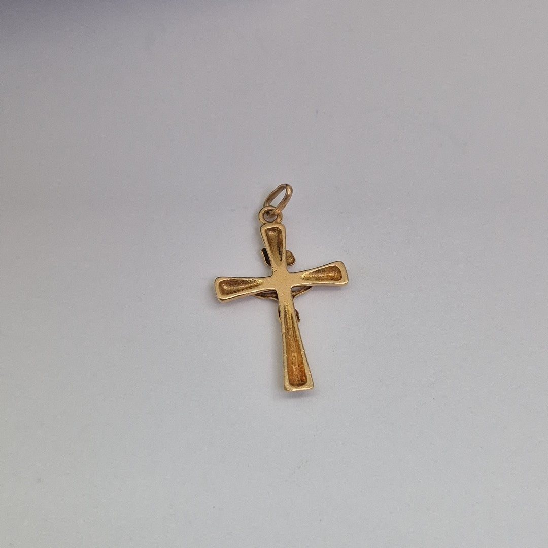 CRUCIFIJO ORO 10 K 1,40 GRMS (SEMINUEVO)