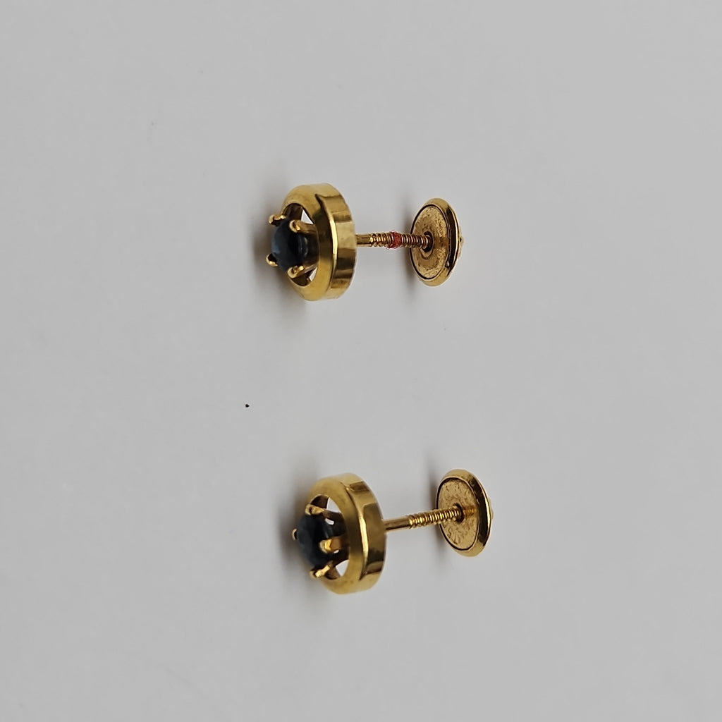 ARETES PAR ORO 14 K 0,80 GRMS (SEMINUEVO)