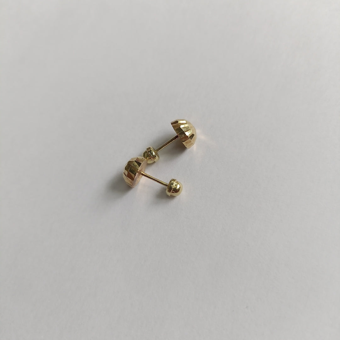 BROQUELES PAR ORO 14 K 0,70 GRMS (SEMINUEVO)