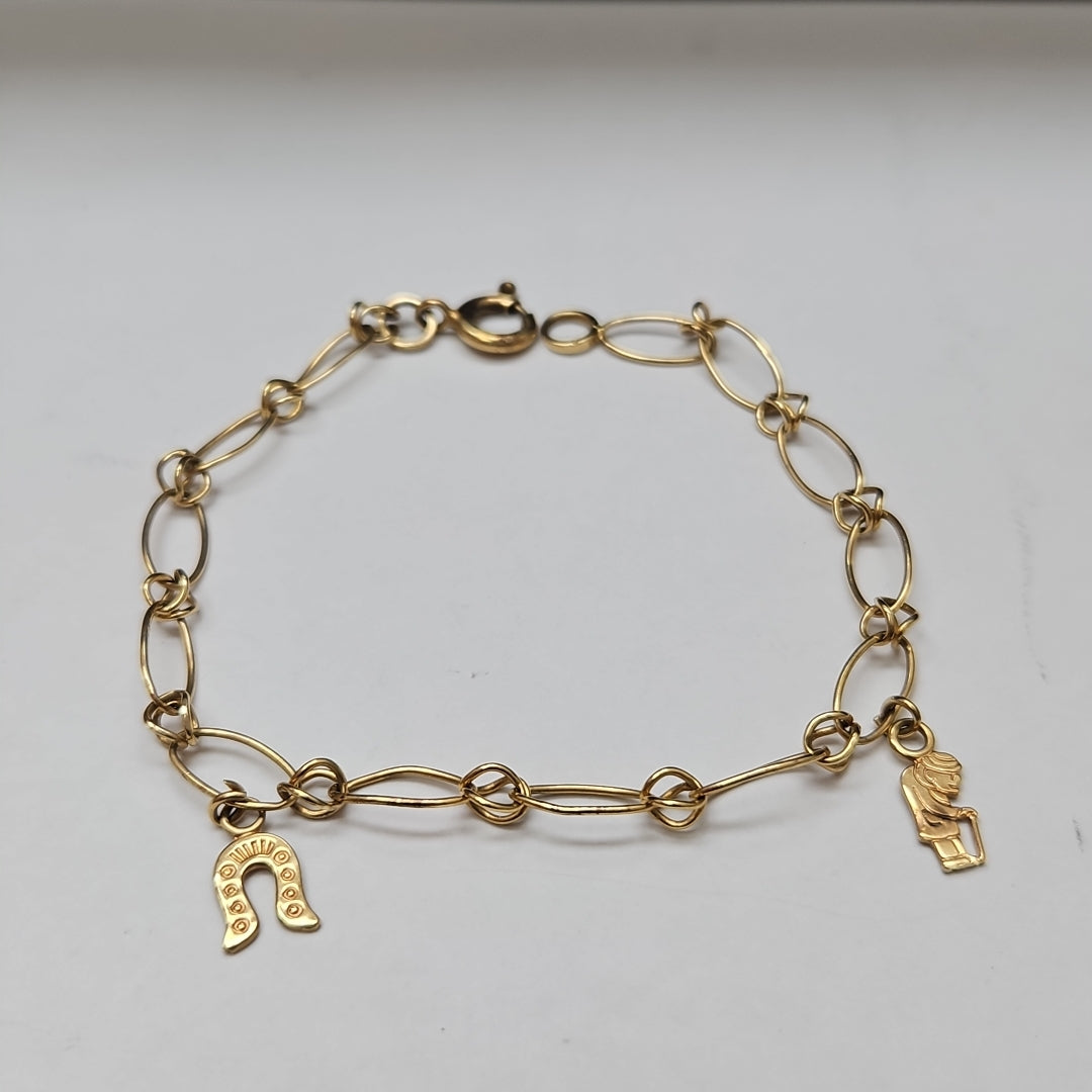 PULSERA ORO 14 K 4,70 GRMS (SEMINUEVO)