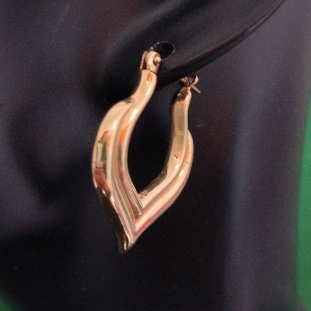 ARRACADAS PAR ORO 14 K 6,00 GRMS (SEMINUEVO)