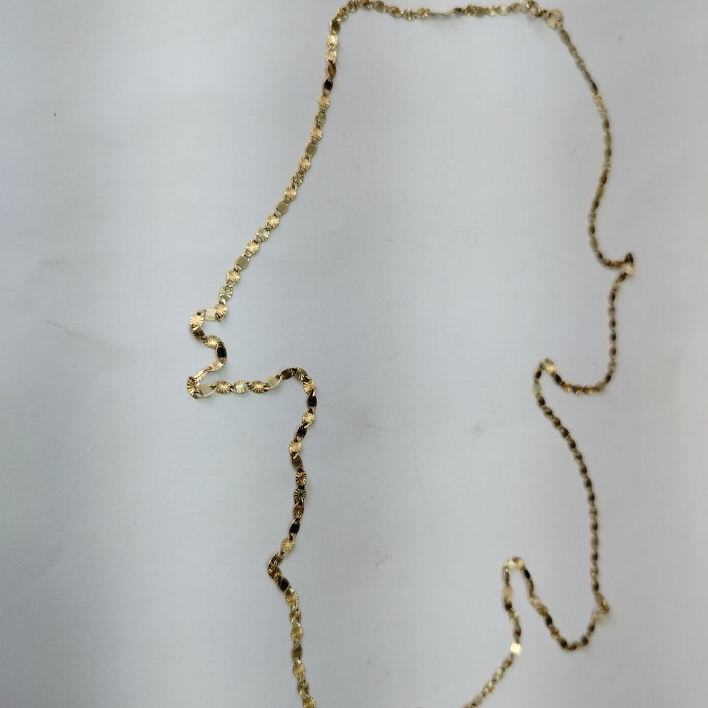 CADENA ORO COMBINADO 10 K 3,00 GRMS (SEMINUEVO)