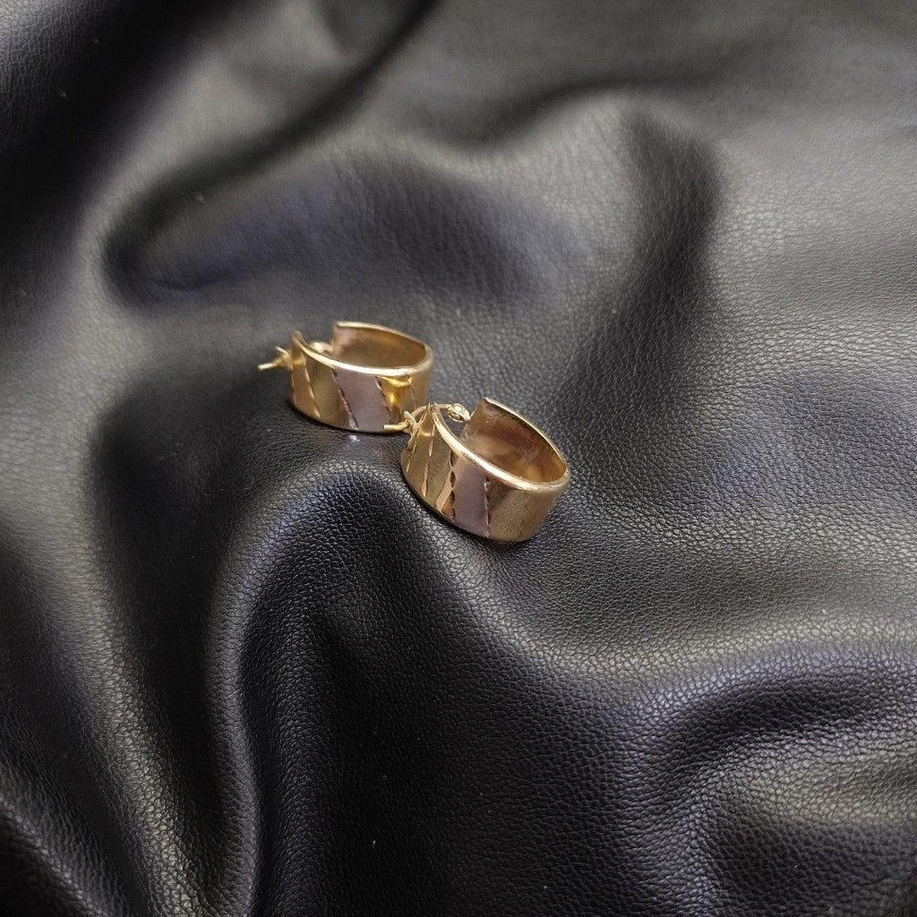 ARRACADAS PAR ORO 14 K 2.1 GRMS (SEMINUEVO)