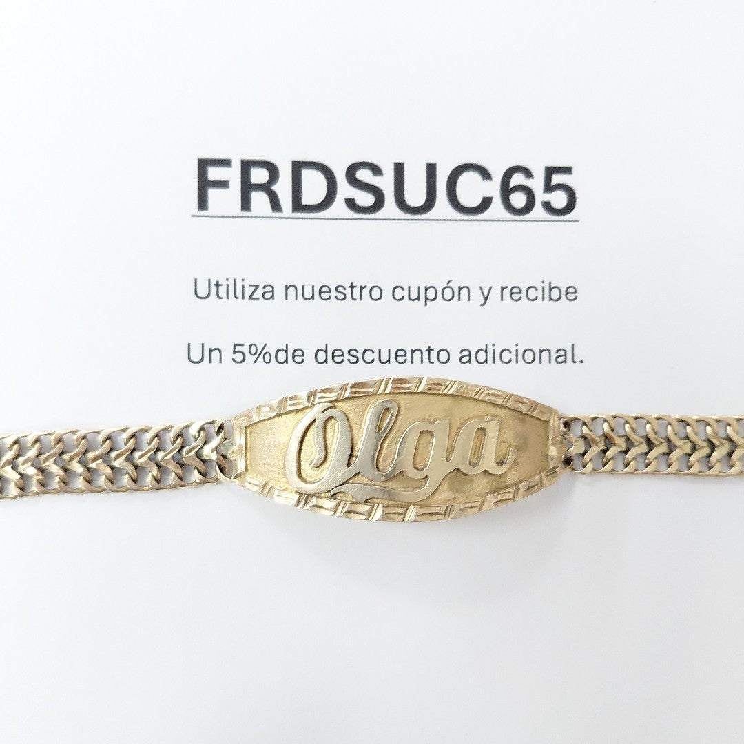 ESCLAVA ORO 10 K 12.9 GRMS (SEMINUEVO)