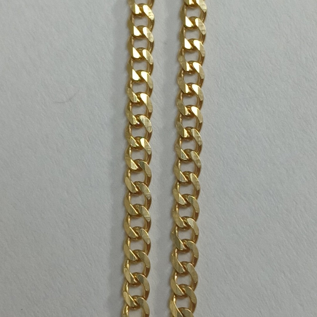 CADENA BARBADO 10K 55 CM 5.3 GR (NUEVO)