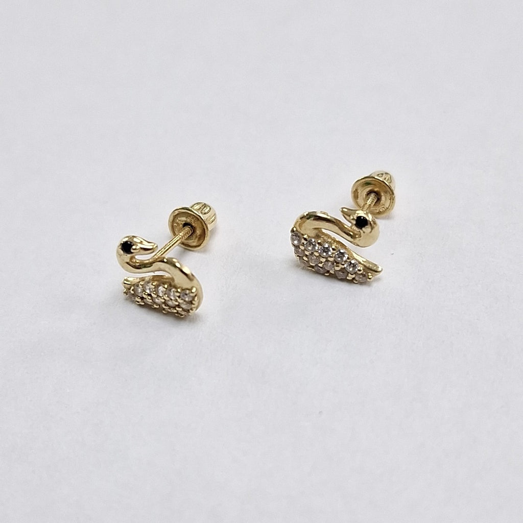 BROQUELES PAR ORO 14 K 0.5 GRMS (SEMINUEVO)