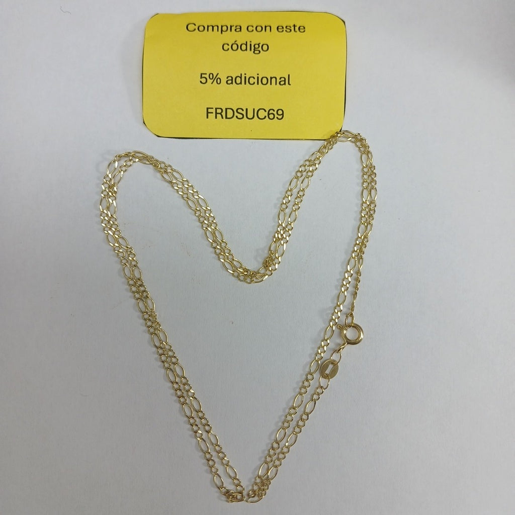 CADENA 3X1 10K 55 CM 2.3 GR (NUEVO)