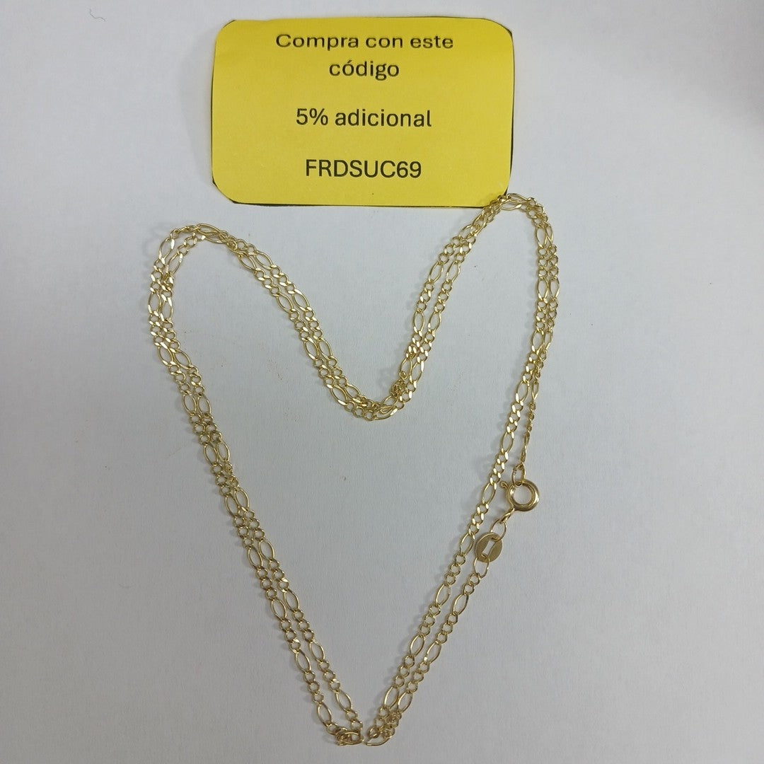 CADENA 3X1 10K 55 CM 2.3 GR (NUEVO)