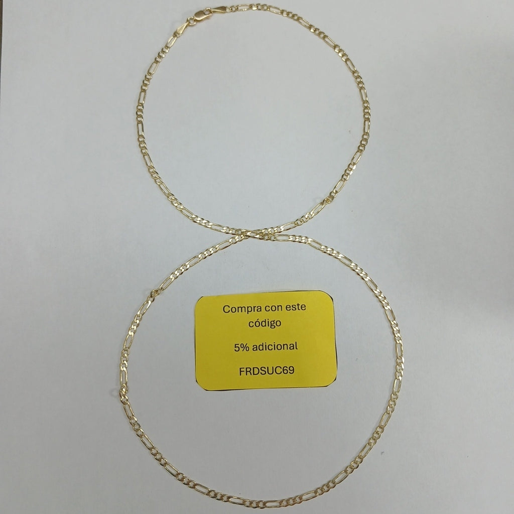 CADENA 3X1 10K 55 CM 4.2 GR (NUEVO)